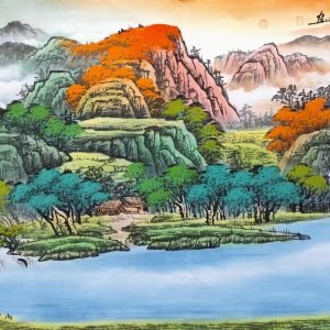Jin Yue’s painting：Treasure Bowl-聚宝盆