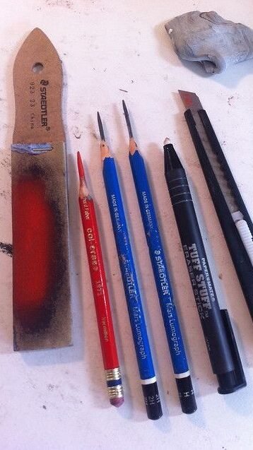 sketching material guide