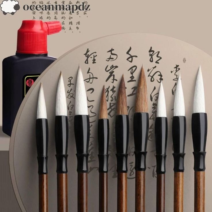 brushes for Chinese painting and calligraphy