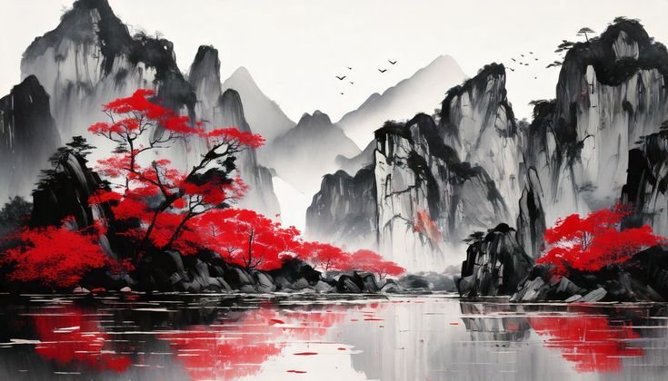 characteristics of Chinese ink painting
